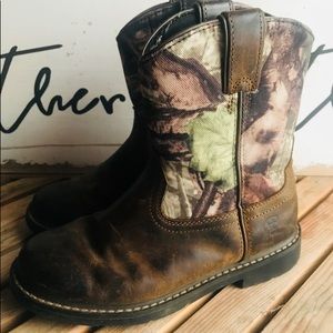 Ariat FatboyCamouflage short Bootie 4.5